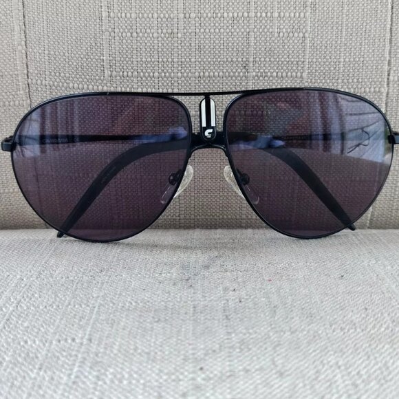 Carrera Men Sunglasses Black Tone Metal Frame 00390 61[]11 135 Eyewear Shades